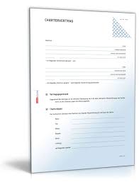 Bewerbungsschreiben mit designvorlagen (farbige linien) zum sofort ausdrucken, pdf erstellung. Chartervertrag Anwaltsgepruftes Muster Zum Download