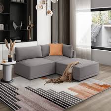 launce modular sofa grey furniture