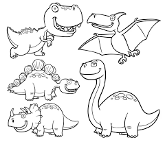 dinosaurios para colorear imágenes de