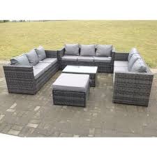 rattan garden furniture set
