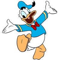 donald duck free png photo