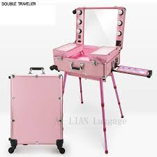 make up trolley with mirror and