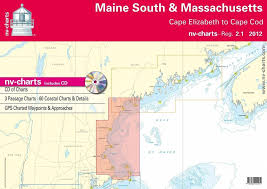 Nv Charts Region 2 1 Maine South And Massachusetts Bay