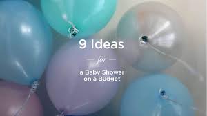 Cheap Baby Shower Ideas On A Budget