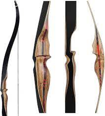 Amazon.com : OEELINE Airobow One Piece Recurve Bow 54in Professional  Hunting Longbow Right and Left Hand Draw Weights in 30-50 lbs : Sports &  Outdoors