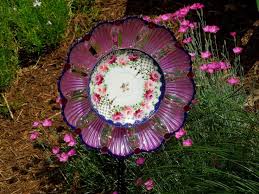 Glass Plate Flowers Plate Flowers Garden