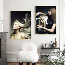 Hair Salon Decorative Painting