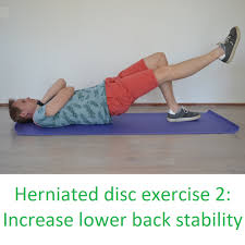 herniated disc in lower back relief