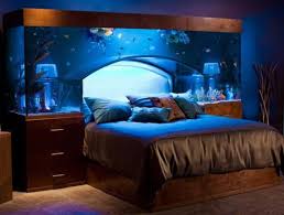 Aquarium bed creates an underwater sleeping illusion inside your bedroom -  Homecrux gambar png