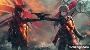 The best gifs for 1920x1080 anime. Battlefield 1 Anime Art 60fps 1080p On Make A Gif