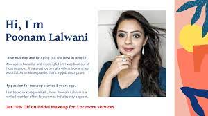 makeup artist pune poonam lalwani