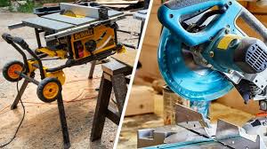 table saw vs miter saw which one