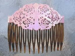 Aber bei den meisten menschen wachsen die haare im monat ca. Vintage Retro Opaleszent Rosa Haare Seite Kamme 7cm Kamm Neu Hergestellt In Usa Ebay