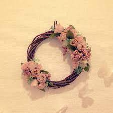 バス トイレ 紅茶染め 100均 ダイソー 造花リース などのインテリア実例 2014 11 18 17 10 05 roomclip ルームクリップ ダイソー 造花 紅茶染め リース 手作り