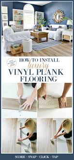 install luxury vinyl plank flooring