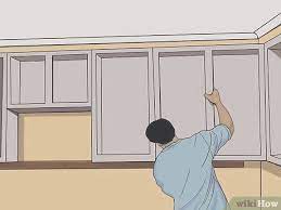 how to install upper cabinets with