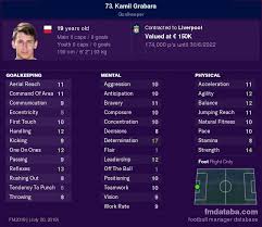Kamil grabara profile), team pages (e.g. Kamil Grabara Vs Andre Ferreira Compare Now Fm 2019 Profiles