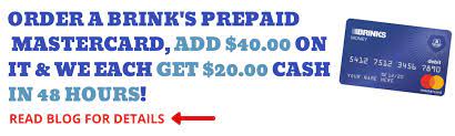 May 06, 2021 · 2. Activate Brinks Get Free 20 00 On Card Instantly