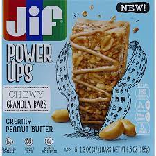 jif power ups chewy granola bars