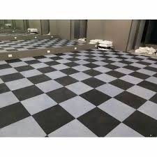sports flooring black white carpet