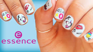 easy nail art essence stickers