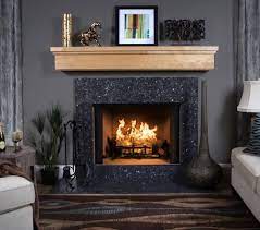Blue Pearl Granite Fireplace Surround Kit