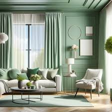 curtain colors for sage green walls 20