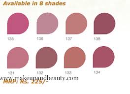 Lakme Lipstick Shade Card Makeupandbeauty Com