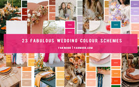 23 fabulous wedding colour schemes