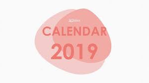 creative 2019 calendar free