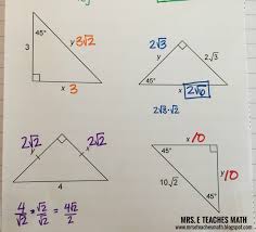 There is not enough information to solve for all of the sides and angles of this triangle. Right Triangles Interactive Notebook Pages Mrs E Teaches Math