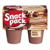 Are snack packs real pudding?