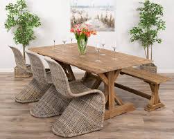 Almost any style of chairs will go with this type of table, but to keep the organic look going. Reclaimed Wood Furniture Sustainable Furniture