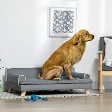 Pawhut Pet Sofa For Large Dogs Dog