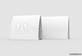 Blank Paper Tent Template Buy This Stock Illustration And