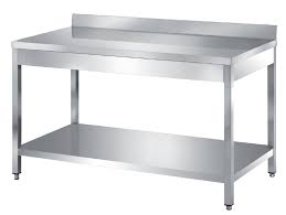 2,171 stainless steel table shelf products are offered for sale by suppliers on alibaba.com, of which coffee tables accounts for 2%, storage holders there are 1,371 suppliers who sells stainless steel table shelf on alibaba.com, mainly located in asia. Stainless Steel Work Table Bottom Shelf Splash Edge Uae