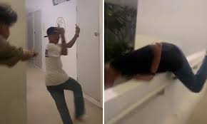 youths fooling around at hdb block