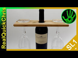 Easy Diy Wooden Wine Bottle Glass