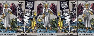 However, a card in upright position may have a bad meaning, which mean that the reversed position brings good news. The Temperance And Death Tarot Card Meanings The Tarot Channel