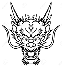 A Dragon Head Logo This Is Illustration Ideal For A Mascot And