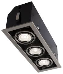 Bazz Lighting Cl313a Led Cube 5 Gu10 Square Trim Integrated Recessed Lighting Kits By Buildcom