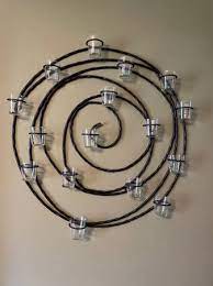 Pottery Barn Spiral Wall Candle Holder