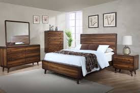 The white bed boasts a beautiful camelback headboard topped with contrasting walnut to match the footboard. Ideas Of Solid Wood Bedroom Sets Furniture Luxury Comforter Bedspread