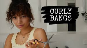 See more ideas about curly hair styles, short hair styles, hairstyles with bangs. How To Cut Style Curly Bangs Vivi Konig Youtube