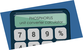 phosphorus unit converter calculator