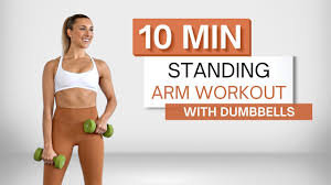 10 min standing arm workout with