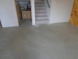 dirty basement floor sparkling clean
