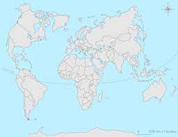 Compléter la carte des mers et des océans - 4e - Exercice fondamental  Géographie - Kartable