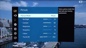 On some samsung tvs, you will need to navigate to settings, and then select picture. Samsung Ue55ju7500 4k Tv Calibrated Picture Settings Youtube