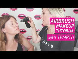 airbrush makeup tutorial with temptu